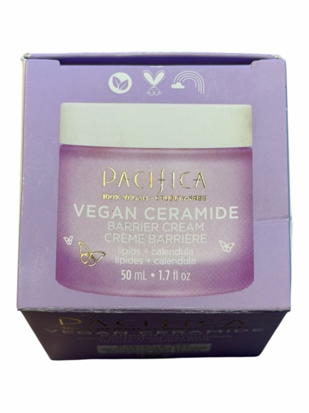 Pacifica Vegan Ceramides Barrier Cream Moisturizer 50 ml
